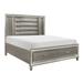 Rosdorf Park Helen-Louise Queen Storage Platform Bed Wood & /Upholstered/Microfiber/Microsuede in Gray | 6.5 H x 67 W x 66.75 D in | Wayfair