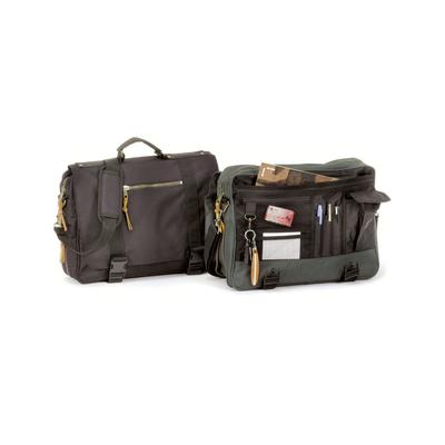 Liberty Bags 18008 Ballistic Brief Expandable Briefcase in Green | Denier Polyester