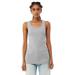 Bella + Canvas 1081 Women's Micro Ribbed Tank Top in Heather size 2XL | Cotton/Polyester Blend