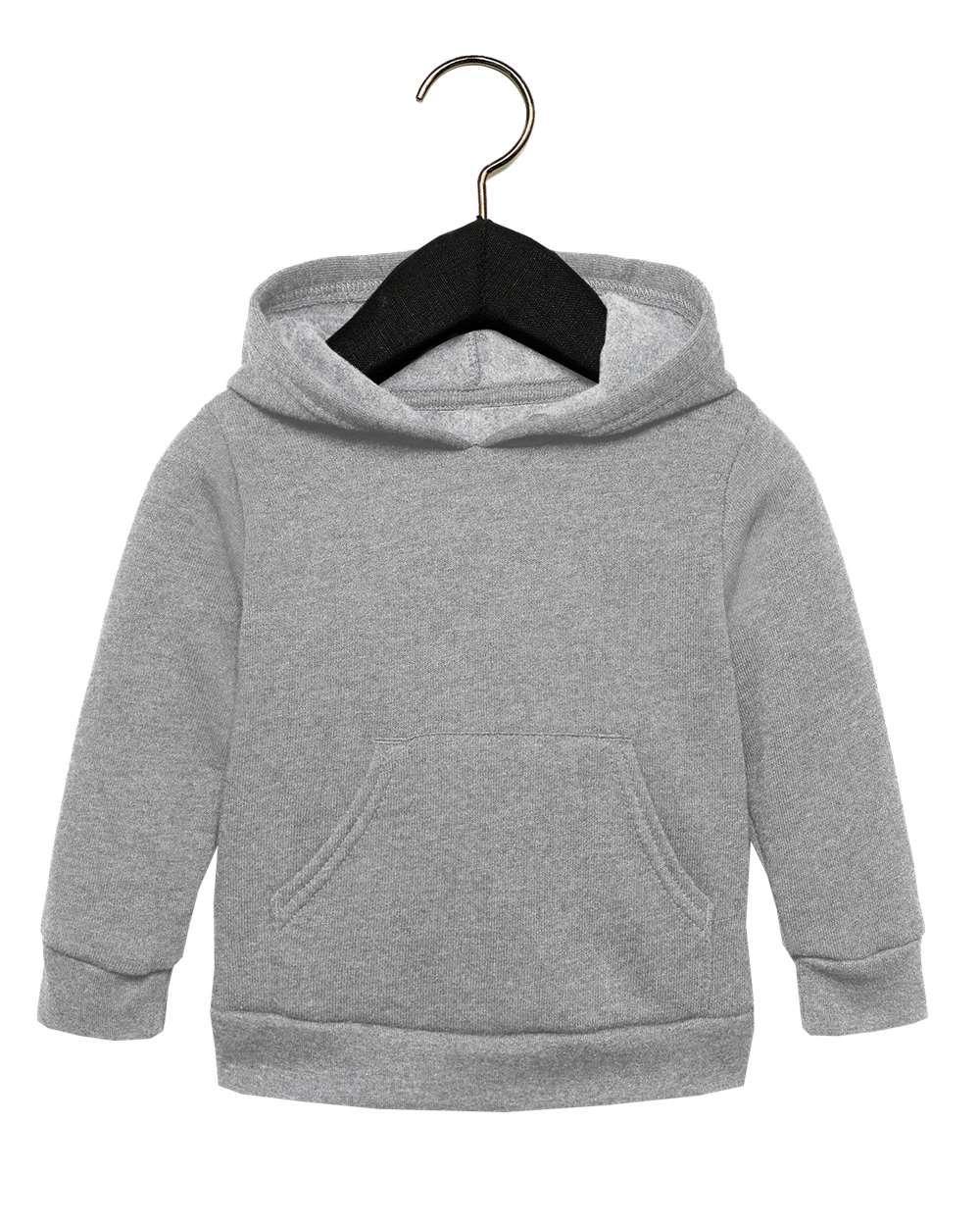 Bella + Canvas 3719T Toddler Sponge Fleece Pullover in Heather size 2T | Cotton/Polyester Blend B3719T