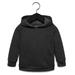 Bella + Canvas 3719T Toddler Sponge Fleece Pullover Hooded Sweatshirt in Dark Grey Heather size 2 | Cotton/Polyester Blend