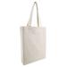 OAD OAD106R Midweight Recycled Cotton Gusseted Tote Bag in Natural