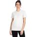 Next Level 6600 Women's CVC Relaxed T-Shirt in White size 2XL | 60/40 cotton/polyester