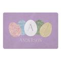 Indigo 18 x 27 x 1 in Kitchen Mat - Prep & Savour Cherronda Easter Egg Kitchen Mat | 18 H x 27 W x 1 D in | Wayfair