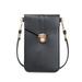 Touch Screen Wallet Women Shoulder Bag PU Mobile Phone Large Card Holder Pockets Clutch Mini Crossbody Bag For Girls
