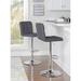 Roxie Faux Leather Adjustable Height Bar Stool