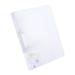 Multi-functional A4 File Binder 4-ring 2-ring A4 Binder Office File Document Organizer 220 Sheets Capacity for Adults