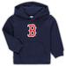 Toddler Navy Boston Red Sox Team Primary Logo Fleece Pullover Hoodie