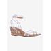 Women's Lavinia Sandals by J. Renee in Clear White Natural (Size 7 1/2 M)