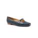 Wide Width Women's Honesty Loafer by Trotters in Navy (Size 7 W)