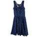 Jessica Simpson Dresses | Jessica Simpson Corsetback Polka Dot Dress Xs | Color: Blue/White | Size: Xs