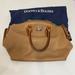 Dooney & Bourke Bags | Dooney And Bourke Tan Pebble Leather Dome Crossbody | Color: Brown/Tan | Size: Os