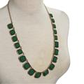 Kate Spade Jewelry | Kate Spade Frame Of Mind Necklace Graduated Emerald Green Statement Necklace | Color: Gold/Green | Size: Os