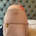 Kate Spade Bags | Kate Spade New York Liela Pebbled Leather Medium Dome Backpack (Rose Smoke) | Color: Pink | Size: Medium