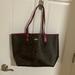 Coach Bags | Authentic Coach Tote Bag | Color: Brown/Purple | Size: Os