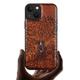 Carveit Designer Wooden Protective Case for iPhone 13 Magnetic Case Cover [Wood Engraving & Shell Inlay] Wood Phone Case Compatible with iPhone 13 MagSafe Case 6.1 Inch (Tree-Rosewood)