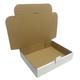 W.E. Roberts Postal Boxes White Cardboard boxes for posting 31x23.4x6.3cm (12"x9"x2½") parcel box, shipping boxes, cardboard box, packaging boxes, postage boxes (Pack of 50)