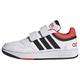 adidas Boy's Hoops 3.0 Cf C Sneaker, Ftwr White Core Black Bright Red, 10 UK Child