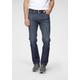 5-Pocket-Jeans LEVI'S "513 SLIM STRAIGHT" Gr. 36, Länge 32, blau (tree topper adv) Herren Jeans 5-Pocket-Jeans