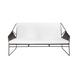 OASIQ Sandur 61" Wide Loveseat Metal | 31 H x 61 W x 30.75 D in | Outdoor Furniture | Wayfair 3001055301000