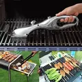 Nettoyeur de barbecue adapté au grattoir à charbon de bois accessoires de cuisine à gaz outil de