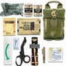 Rhino – Kit de premiers secours pour les traumatismes tactiques Kit militaire Molle sac de Combat