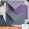 Enveloppe en papier de couleur Pure enveloppe Vintage de luxe pour Invitation de mariage enveloppe