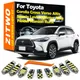 ZITWO – Kit de lampe de lecture d'intérieur LED pour Toyota Corolla Verso Cross field Altis Axio