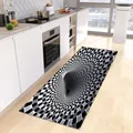 Tapis de sol de cuisine moderne 3D décoration de chambre à coucher pour enfants paillasson de