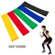 Bandas de yoga élastiques 5 couleurs boucles en caoutchouc pour hanches bandes en latex ligas de