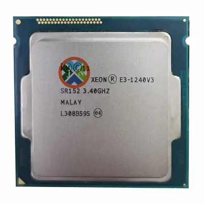 Xeon E3-1240 v3 E3 1240 v3 E3 1240v3 3.4 GHz facades-Core playback-Thread CPU Processeur 8M 80W LGA