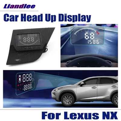 Affichage tête haute HUD de voiture système de budgétaire de pare-brise accessoires pour Lexus NX