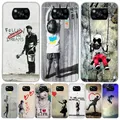 Coque de téléphone Banksy Graffiti Street Art Xiaomi Mi 11T Pro 11 Lite 11i 12X 12 13 12T