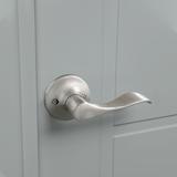 Design House Stratford 6-Way Universal Passage Hall and Closet Door Lever Satin Nickel