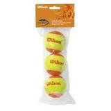 WILSON Sporting Goods Youth Tennis Balls - US Open Orange Single Can (3 Balls) WRT1373