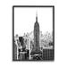 Stupell Industries New York Urban City Skyscrapers Downtown Skyline Photograph Black Framed Art Print Wall Art Design by Bill Carson Photography