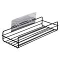 Dengmore Unique Design Storage Rack Floating Shelves For Wall Wall Mounted Storage Shelves With Black Metal Frame For Bathroom Bedroom Living Room Kitchen Office