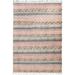 Casavani Pure Cotton Geometric Yoga Area Rug Pink 10x16 feet