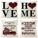 Outfmvch Valentines Pillow Covers Valentines Day Pillow Covers Valentines Decorations Throw Pillows for Couch Pillows Throw Pillows for Couch C One Size