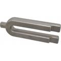 Gibraltar 2-3/8 Wide x 1-1/8 High Forged Steel U Shaped Strap Clamp 13/16 Stud 7-3/8 Travel 8 OAL 7-3/8 Slot Length 13/16 Slot Width