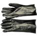 14 in. Black PVC Coated Gloves - Pack of 12