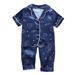 JDEFEG Toddler for Girls Clothes Toddler Boy Sleepwear Baby Girl Outfits Tops+Pants Cartoon Pajamas Sleeve Short Girls Outfits&Set Baby Girl Outfits 6-12 Months Cotton Blend Navy 100