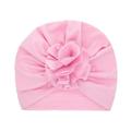 Wozhidaoke hats Baby Boy Girl Solid Knotted Headwear Cap Accessories beanie hats for men essentials