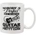 White Coffee Mug For Men Guitar Lovers From Her Wife Wifey If You Can Play Guitar You re Pretty Close Guitar Gifts 11 15oz Ceramic Cup Gifts For Men Women Music Lovers On Birthday