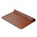 11/12/13/14/15/16 Inch PU Leather Laptop Sleeve Case with Stand Function for MacBook