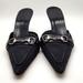 Gucci Shoes | Gucci Muel Heels Size 7 | Color: Black | Size: 7