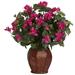 Nearly Natural Bougainvillea w/Vase Silk Plant