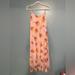 J. Crew Dresses | J. Crew Mercantile Pink Floral Tiered Maxi Dress. Size 8 Tall | Color: Pink | Size: 8t