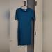 Lularoe Dresses | Lularoe Aqua Bodycon Dress Size Small. #Green5 | Color: Blue/Green | Size: S