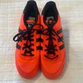 Adidas Shoes | Adidas Orion Ortholite Athletic Shoes Sneakers Men’s Size 5 Orange Black Stripes | Color: Black/Orange | Size: 5